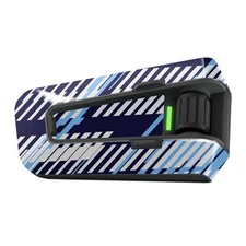 For Cardo Packtalk Edge Protection Sticker Decal  Blue Full Stripe