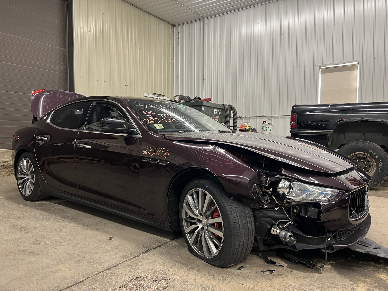 Maserati Ghibli 2014-2016 Front Right Door framework