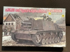 1/144 DRAGON  Mini Armor Series s.IG.33 auf Fgst.Pz.Kpfw.III(Sfi.)