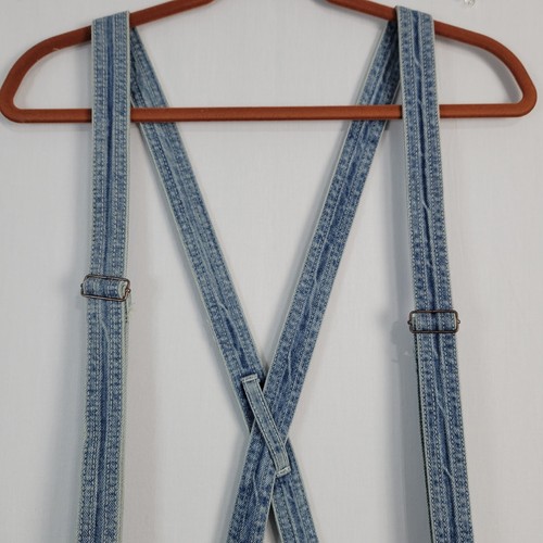 BDG Urban Outfitters Slim Boyfriend Suspender Overall Carpenter Jeans sz 30 Y2K - Picture 4 of 13