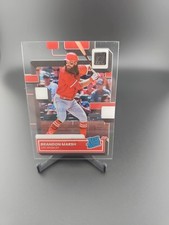 2022 Panini Chronicles Baseball Clearly Donruss Rated Rookie Brandon Marsh #51