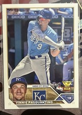 2023 Topps Series 1 Vinnie Pasquantino #302 (RC) Rookie Cup KC Royals