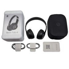 Beats Solo 4 MUW23LL/A Wireless Matte Black On-Ear Headphones - 5039