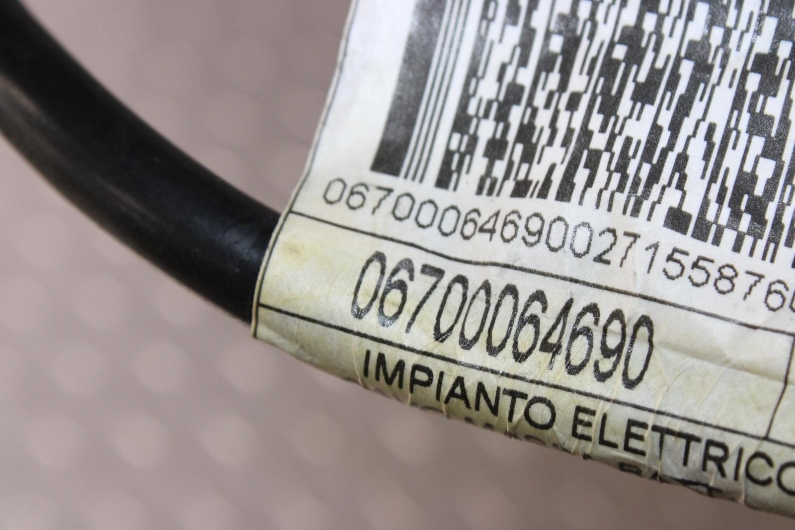 14-20 Ghibli 3.0L Motor Electronic Battery Negative Terminal Cable Factory OEM