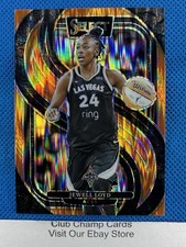 2025 #142 Jewell Loyd Panini Select WNBA Premier Orange Flash Prizm Aces