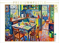 Calvendo Puzzle Color Kitchen | 1000 Pieces, Finished Size 25.2 × 18.9 In (64 ×