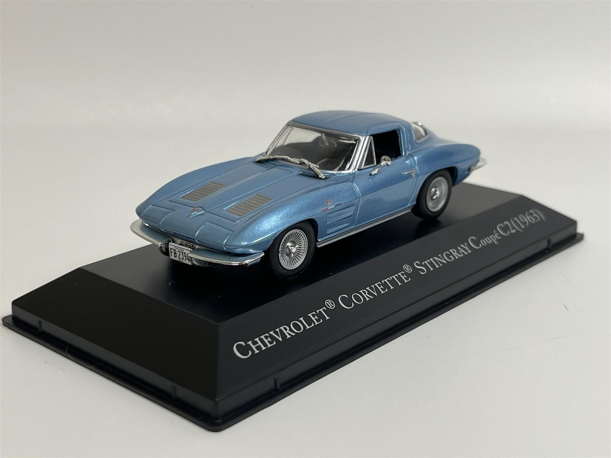ミニカー CHEVROLETCORVETTESTINGRAY Coupe C2(1963) Unopened 1/43 American Car Collection Chevrolet Corvette