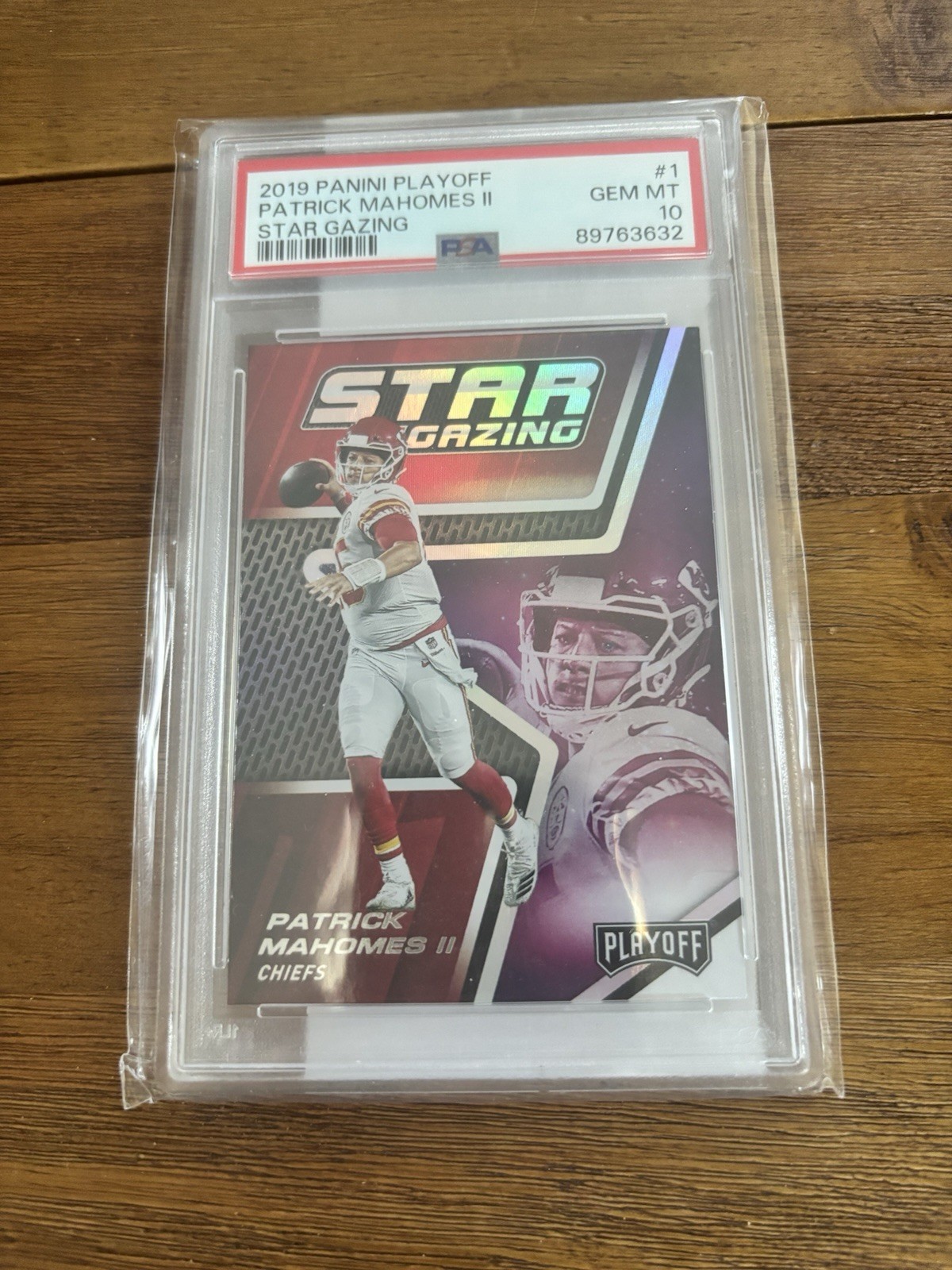 2019 Panini Playoff - Star Gazing Patrick Mahomes II #1 PSA 10