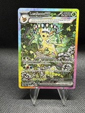 Pokémon TCG Prismatic Evolutions Leafeon EX 144/131 Special Illustration Rare 🔥 on eBay