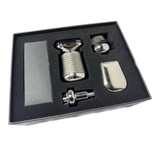 Electric Shaver Set, 4-in-1 Rechargeable Portable Razor for Face, Travel & Gifts