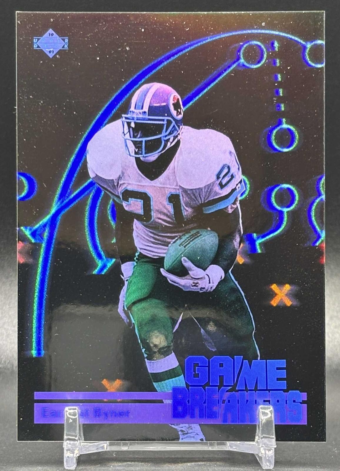 1991 Upper Deck #GB4 Earnest Byner Washington Redskins Game Breakers