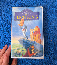Walt Disney Home Video The Lion King VHS PAL (1995) U Clamshell Case