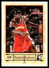 Stephen Jackson 2004-05 Fleer Sweet Sigs #19 Pacers NBA READ FREE SHIPPING