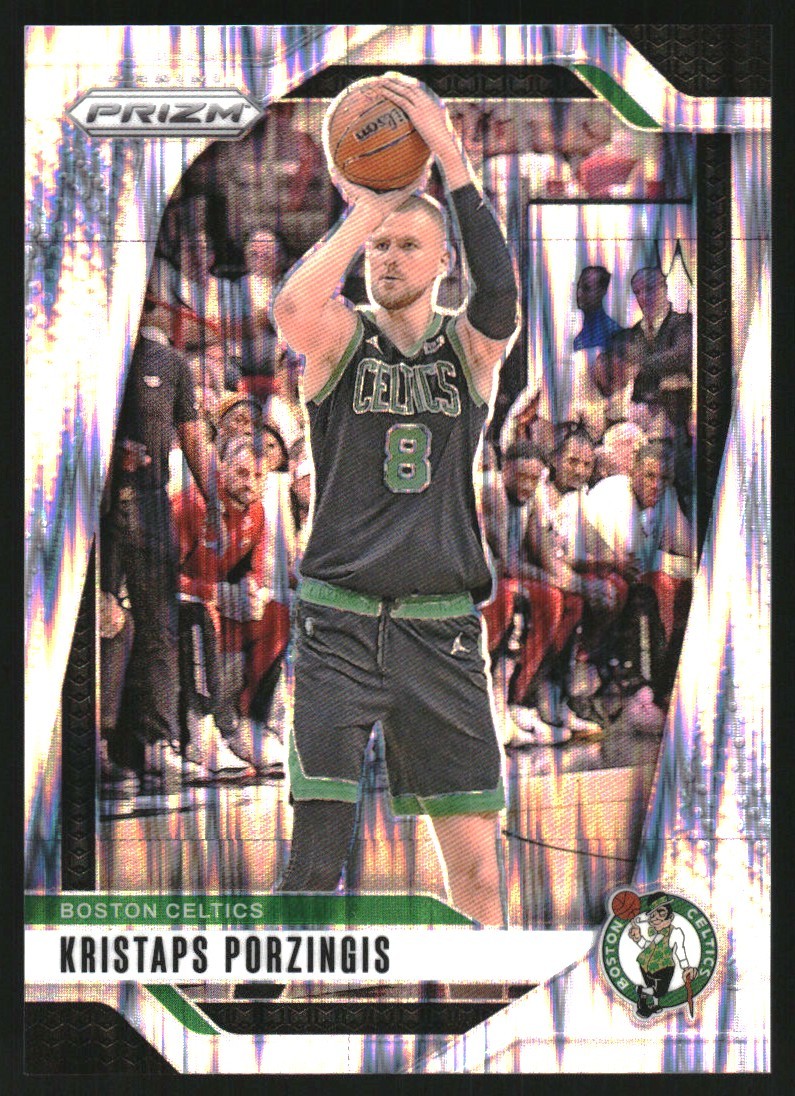 2024-25 Panini Prizm Prizms Skewed #114 Kristaps Porzingis /249