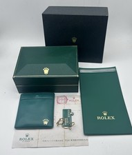 Autentica scatola di presentazione bara Rolex vintage e scatola esterna + sacchetti SUB GMT DD