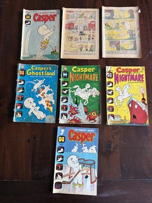 Casper the Friendly Ghost Comics Lot