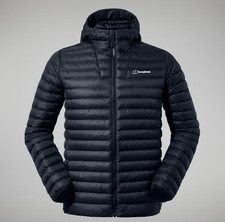 Image of Berghaus Vaskye Mens Jacket Hydroloft Black/Silver-Size XL-Genuine-RRP £160