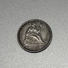 1860-P Seated Liberty Half Dime Nice BU+ Great Eye Appeal Strong Strike