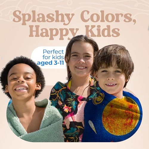 Kids Beach Towels - Cotton Bath Towel for Boys, Girls, Baby - Super - Picture 3 of 7