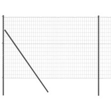 Fence with Post Outdoor Garden Boundary Terrace Barrier Panel Set  vidaXL