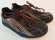 DEXTER Mens Size 7 Keith Brand Bowling Shoes Black  Orange