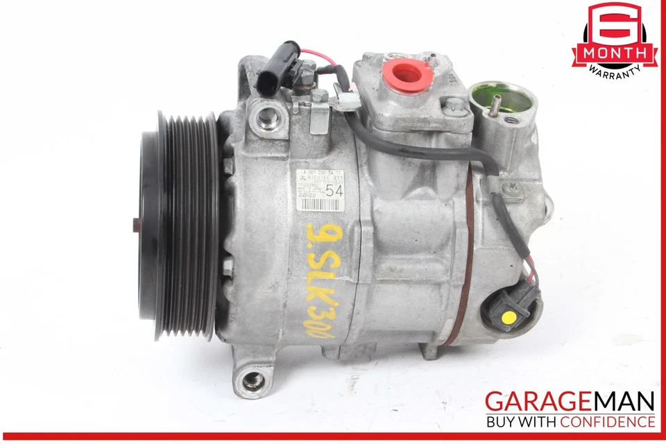 05-11 Mercedes R171 SLK300 C350 AIRE ACONDICIONADO AIRE ACONDICIONADO COMPRESOR BOMBA Foto 3 de 4