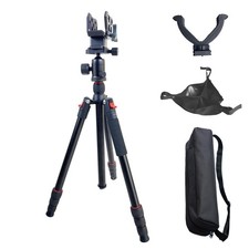 Adjustable Hunting Shooting Stick Tripod Rifle Pistol Shooting Rest Stand...