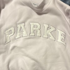 PARKE Lilac Mock Neck L/XL Fleece