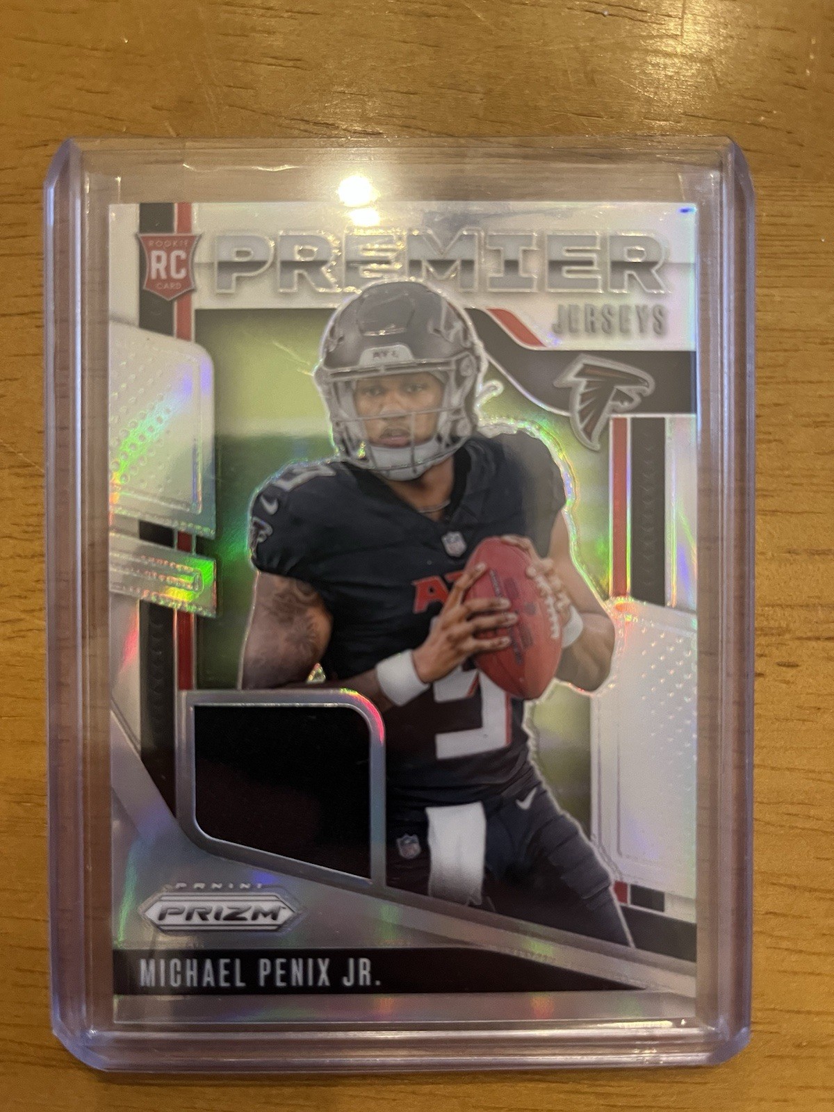 2024 Panini Prizm - Premier Jerseys #PJ-MPJ Michael Penix Jr. (MEM, RC)