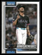 Ronny Henriquez 2026 Topps #290 Miami Marlins 1