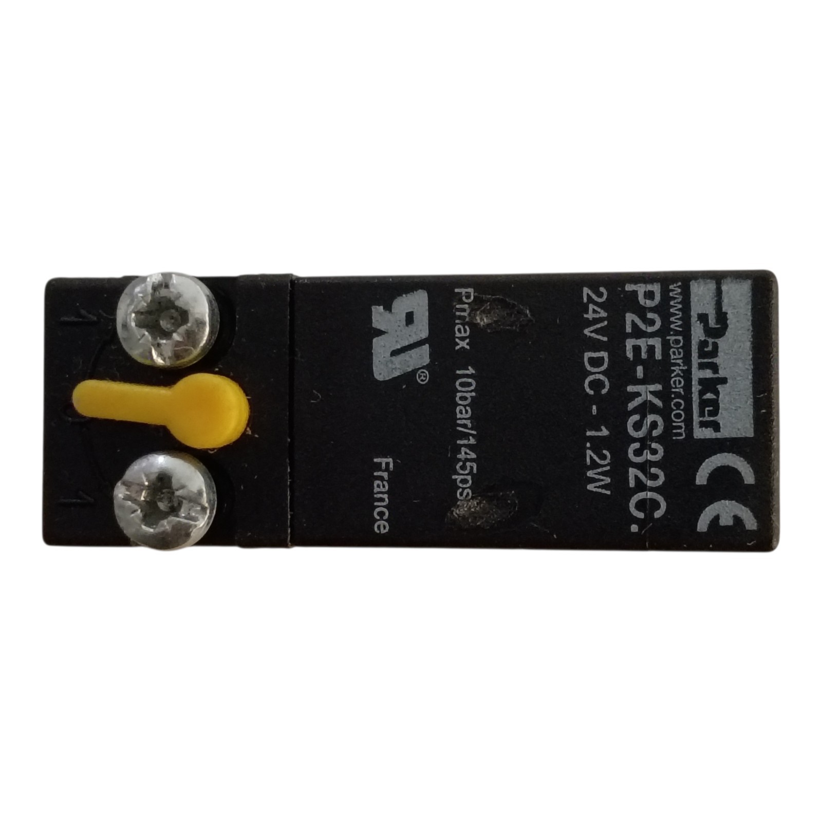 Parker P2E-KS32C2 Electro Pneumatic Valve 15mm NC STD Flow, 24VDC 1.2W