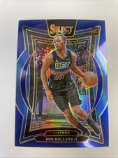 2024-25 Panini Select - Concourse Ron Holland II #74 Blue Silver (RC)