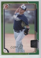 2015 Bowman Draft Green 23/99 Zech Lemond #127 2z3