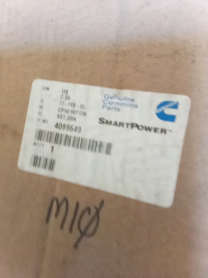 Juego incompleto, 4089649 para Cummins 5.9 6BT Juego de juntas de culata Dodge Ram diésel 12 Foto 2 de 4