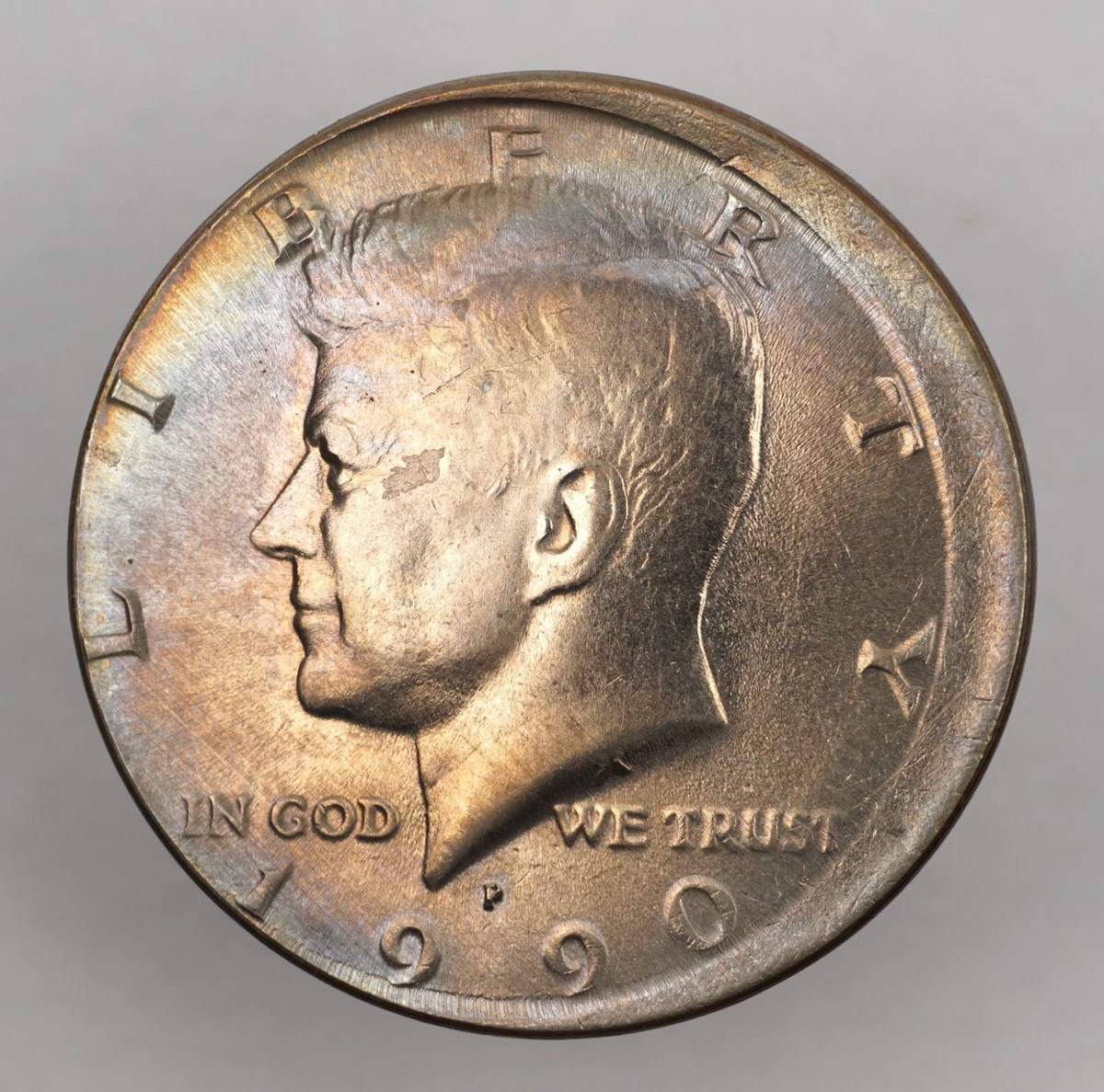 肯尼迪半美元1990 美国硬币错币| eBay