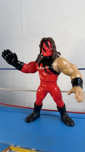 WWE Retro Series Kane Mattel Wrestling Action Figu...