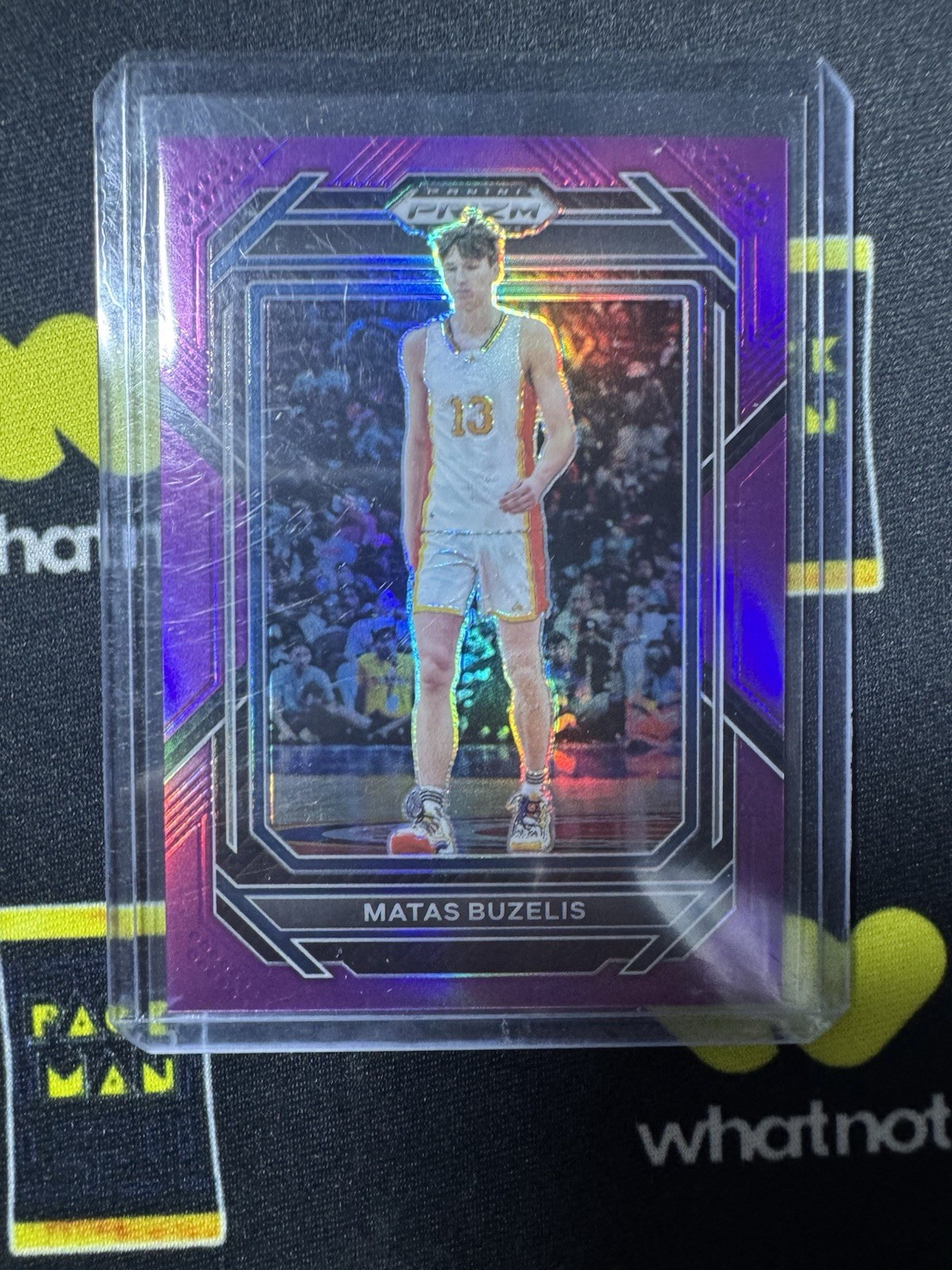 2023 Panini Prizm Draft Picks - Matas Buzelis #13 Purple Prizm /75 (RC)