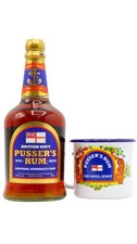 Pusser's - Blue Label Rum (Includes Metal Mug) 70cl