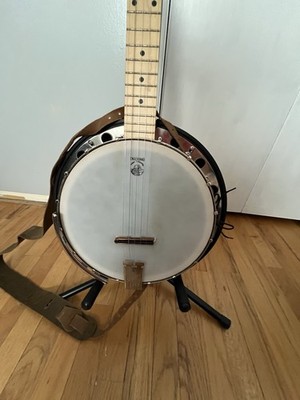Deering Goodtime USA バンジョー ハードケース付き Used Deering Good Time 5 String Banjo With Hard shell Case and