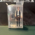 Vintage Kenner 1977 Star Wars Action Figure / HK Small Head Han Solo AFA 85