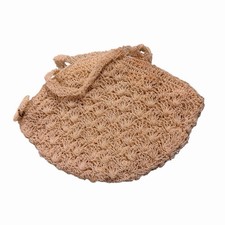 Vintage White Beaded Evening Clutch Purse Cocktail Eveningwear Made In Japan