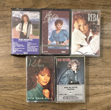 Reba McEntire Lot of 5 Country Cassette 1980s 1990s Play Tested