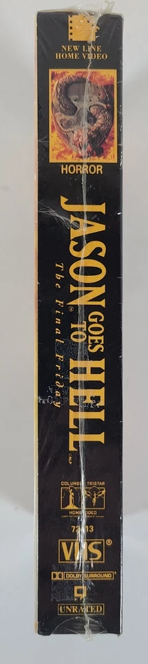 Jason Goes to Hell: Final Friday (VHS, 1993) Friday the 13th NEW SEALED HORROR - Image 2 of 4