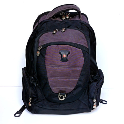   Swiss Gear Airflow 15'' Laptop Multipocket Rucksack Oversized Reißverschlüsse Schwarz 30L