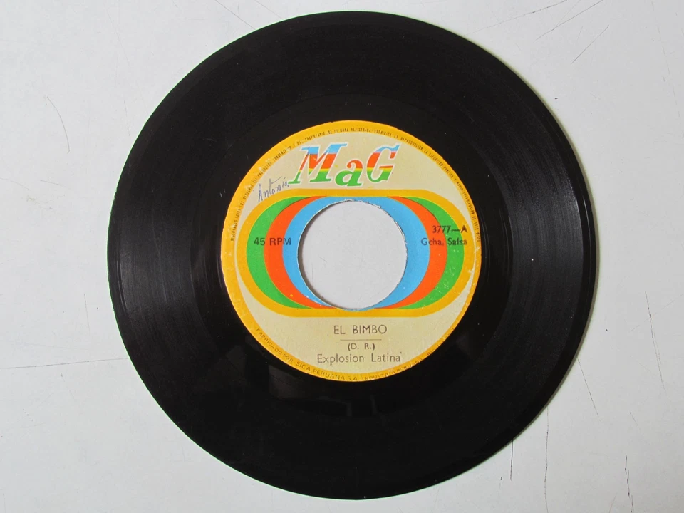 EXPLOSION LATINA / LOS BLUE STAR'S - SALSA LATIN JAZZ - ORIG 7" MAG PERU 1976 - Image 2 of 3