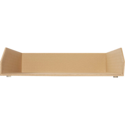 Exacompta 2x Set mit 2 Briefablagen, 13x26x33,7 cm A4 Maxi - Beige - 14602E