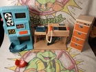 Vintage Mattel Barbie 1978 Sears Airline Reservation Computer Desk Counter file