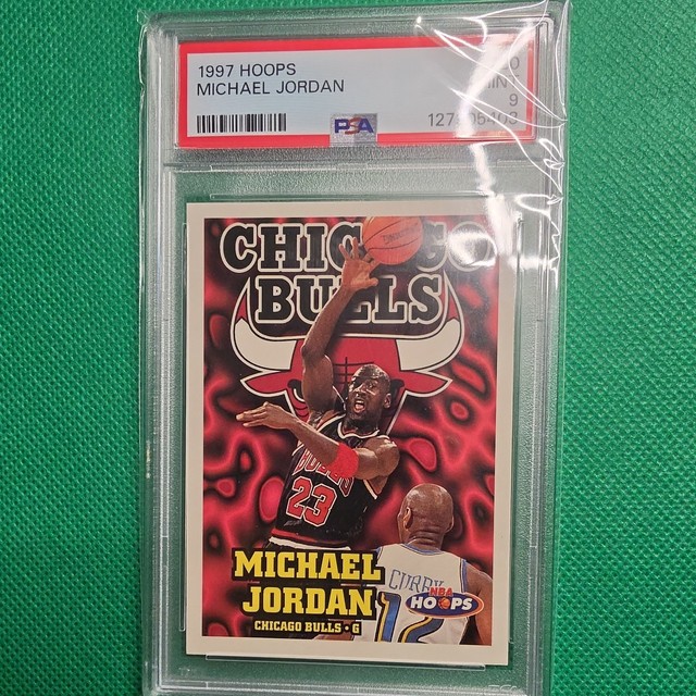 1997 Hoops Michael Jordan #220 PSA 9
