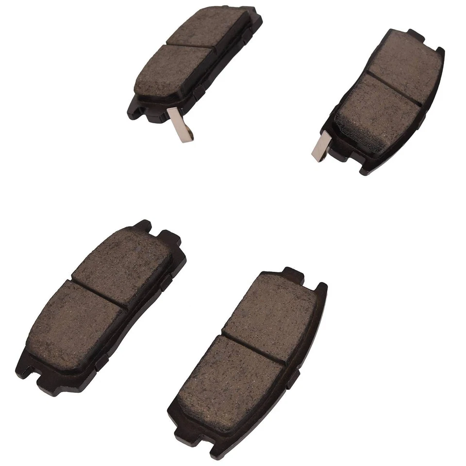 Pastillas de freno delanteras y traseras de cerámica 8 piezas para Chevy Equinox GMC Terrain 2010-2017 Foto 4 de 4