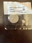 1945-S Washington Quarter 90% Silver